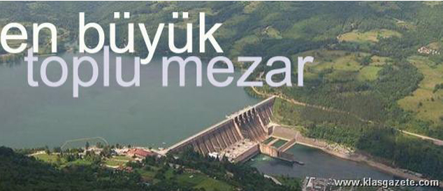 Bu göl utancın simgesi