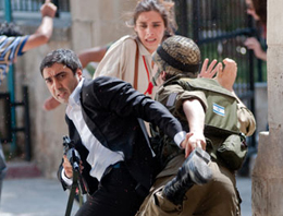 İsrail askerleri ile Polat fena çatıştı