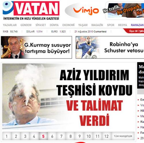 Vatan, Yıldırım'ı çıldırtacak