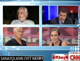 Sanatçıların 'Evet-Hayır' kavgası