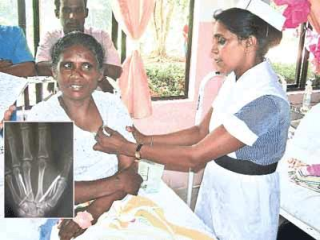 HİZMETÇİSİNİN VÜCUDUNA ÇİVİ ÇAKMIŞ