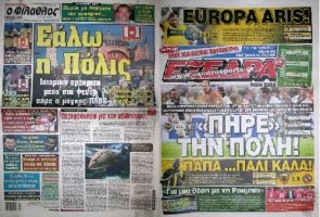 Böyle manşet attılar: "İstanbul fethedildi"