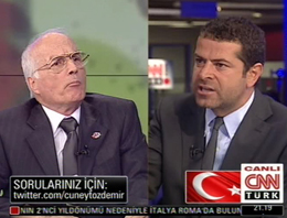 Emekli asker canlıda çıldırdı