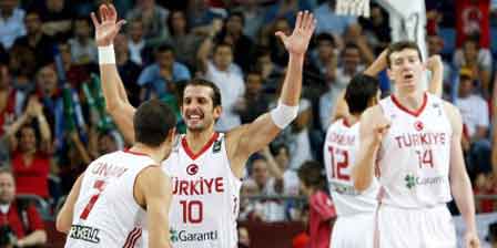 Türkiye çeyrek finalde