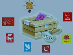 8 Parti, üç parti etmiyor