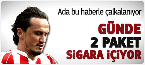 Günde 2 paket sigara içiyor