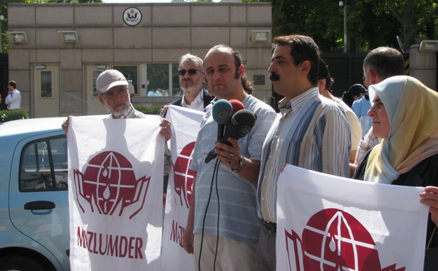 ABD Büyükelçiliği önünde eylem