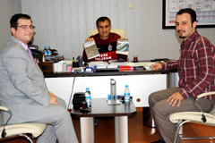 Şenol Güneş'e taraftar ziyareti