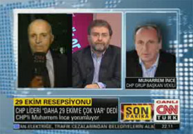 Canlı Yayında CHP'li İnce'nin Zor Anları
