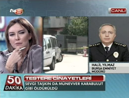 Moderatör emniyet müdürüyle tartıştı!