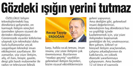 ABD gazetesine makale yazdı