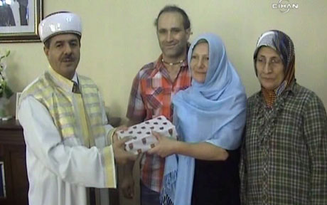 İskoç gelin Müslüman oldu