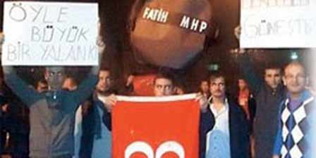 Ülkücüler dizi setini bastı!