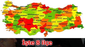 İl olabilecek sekiz ilçe belli oldu