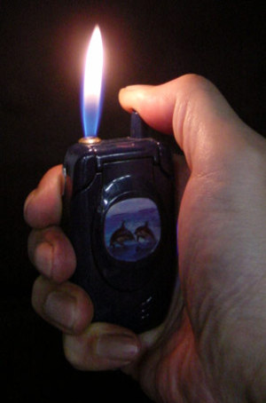 Çakmak gazı satana hapis