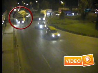 Seyir halindeki kamyondan düşen tuğla, ölüm getirdi