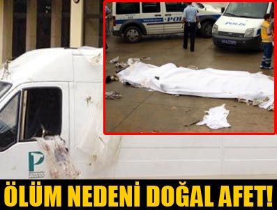 Skandal rapor: Doğal afet!