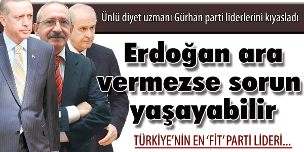 Siyasiler için diyet reçeteleri