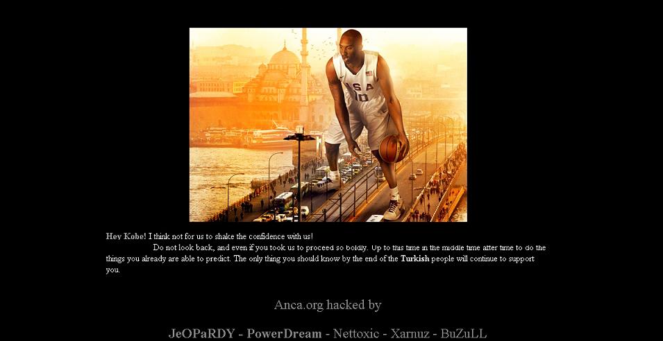 ‘Hacker’lardan ANCA’ya sanal saldırı