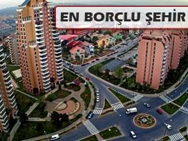 En çok borcu olan şehirler!