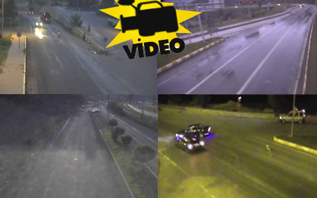 Feci kazalar kamerada