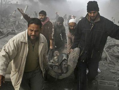 GAZZE’DEN SURİYE’Lİ MAZLUMLARA DESTEK