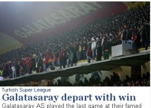 UEFA Ali Sami Yen'i unutmadı!