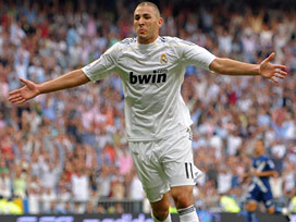 Benzema'dan altın vuruş -video