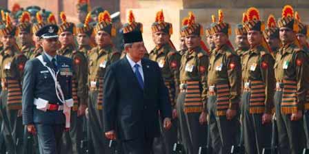 Endonezya lideri Yudhoyono Hindistan'da