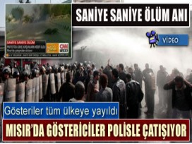 Mısır'da saniye saniye ölüm anı