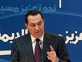 Mübarek'ten ilk açıklama