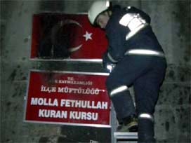 K. Kursuna Molotofla Saldırdılar