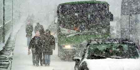İstanbul soğuk ve yağışlı