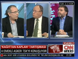 Emekli general yine stüdyoyu alt üst etti!