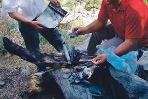 Yazıcıoğlu'nun helikopteri yakıldı!