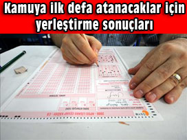 KPSS Sonuçları için tıklayınız...
