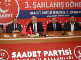 BBP'den Saadet'e taziye ziyareti