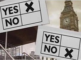 Galler'de referandumdan evet çıktı