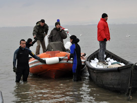 Manyas Gölü'nde bir cesede ulaşıldı