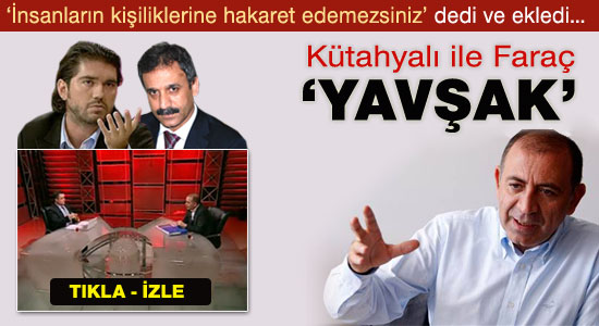 Tekin, Kütahyalı ve Faraç'a 'yavşak' dedi