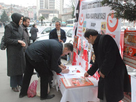 Ereğli’de “İdam Geri Gelsin” kampanyası