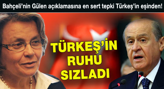 Bahçeli'ye en sert tepki Türkeş'in eşinden