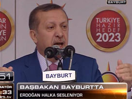 İlk mitingini Bayburt'ta yapıyor