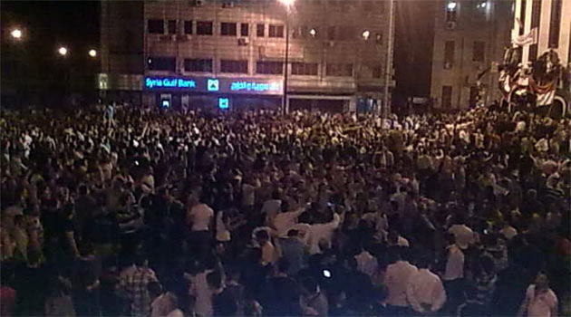 Esad Filistin mülteci kampını da vurdu