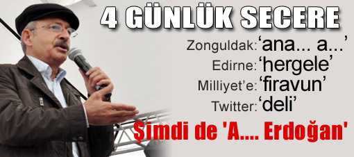 Kılıçdaroğlu'ndan bir küfür daha