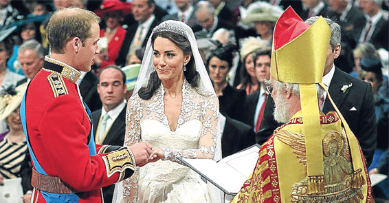 Kraliyet düğününe 2 milyar şahit