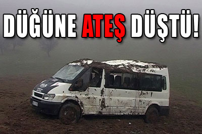 Konvoy kaza yaptı: 20 yaralı