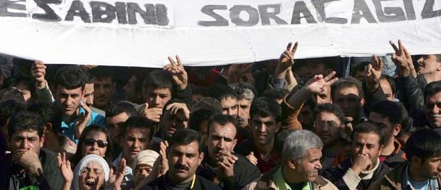 Binler operasyon bölgesine yürüyor