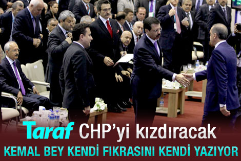 Kemal bey fıkrasını kendi yazıyor