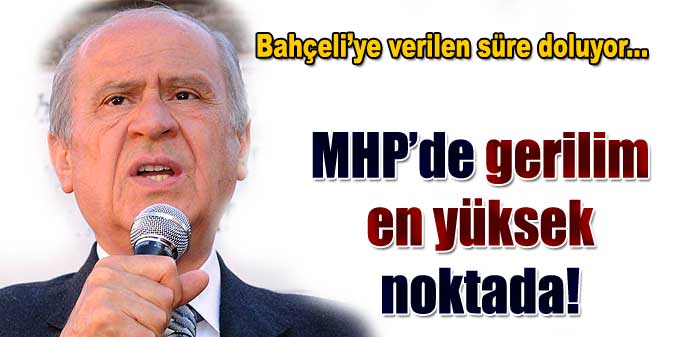 Bahçeli'ye verilen süre doluyor